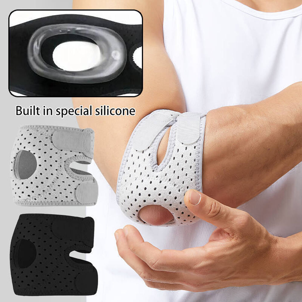 Tennis Elbow Brace - Supporto per Gomito Regolabile per Tendinite,