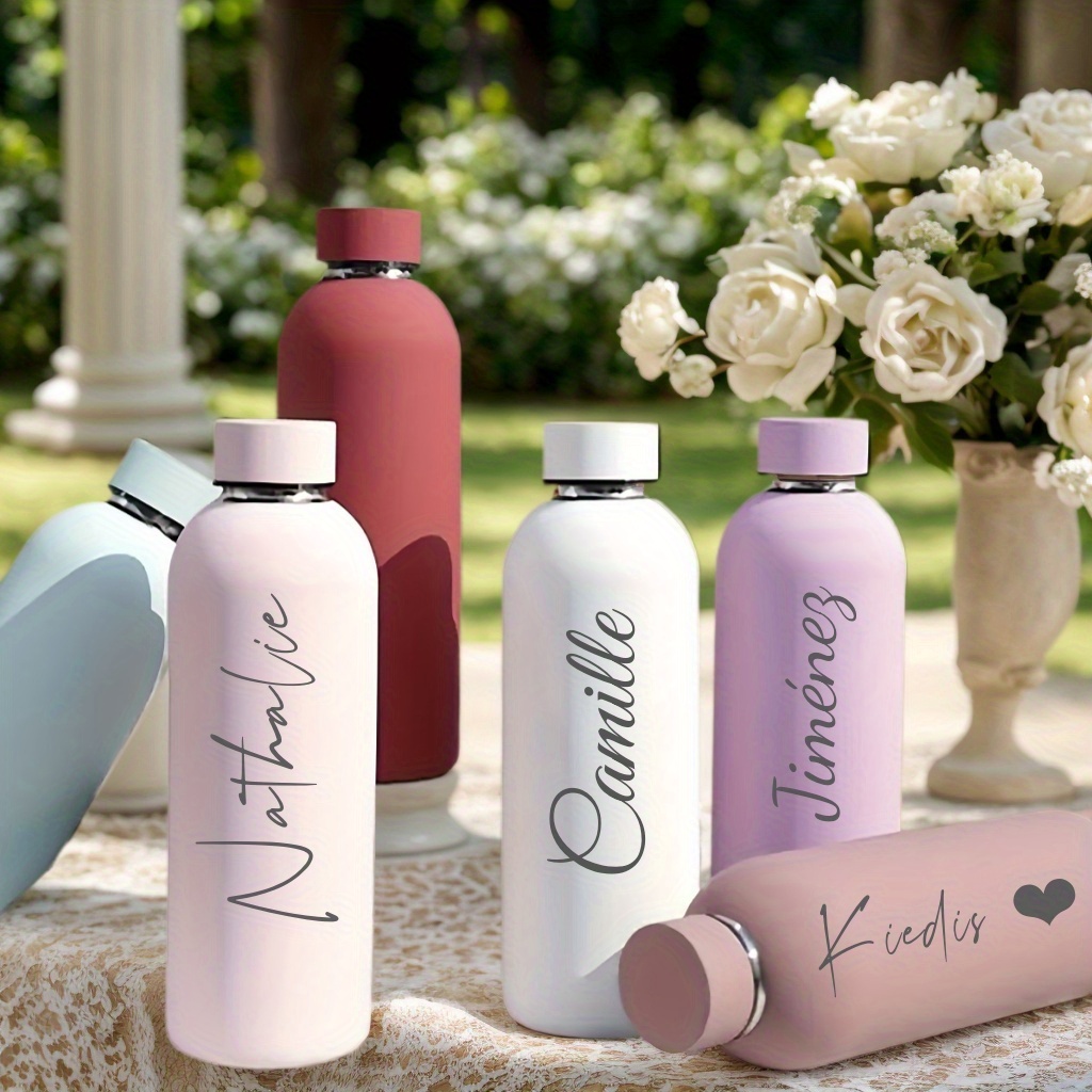Sports Equipment With Names - Logo personalizzato Nome Thermos Boccetta sottovuoto