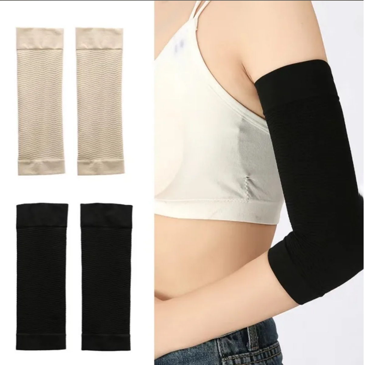 Tennis Elbow Brace - 1 paio di maniche a compressione