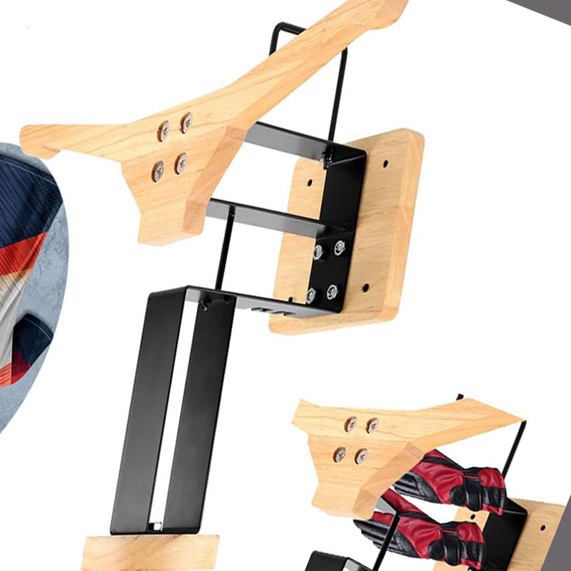 Supporto da parete in legno pe - Sports Equipment Storage Rack recensione e prezzo