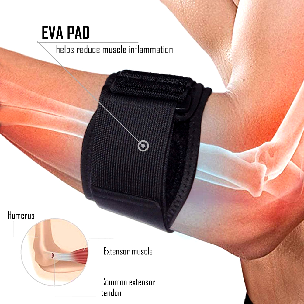 1 pz cinturino a gomito a comp - Tennis Elbow Brace recensione e prezzo