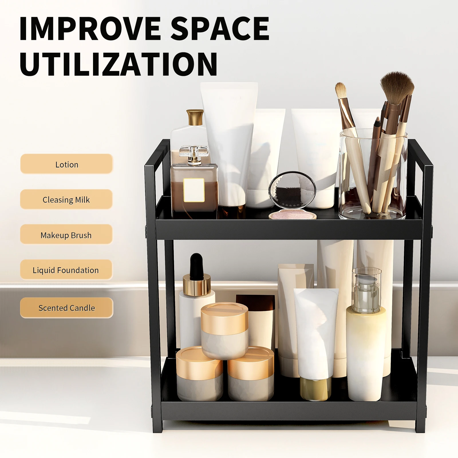 Portaoggetti da scrivania a 2  - Sports Equipment Storage Rack recensione e prezzo